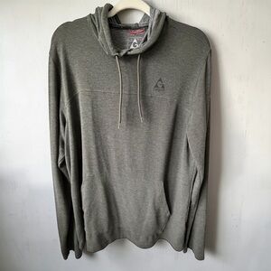 Gerry Outdoor Hoodie Olive Green Lightweight Pullover Men's Large